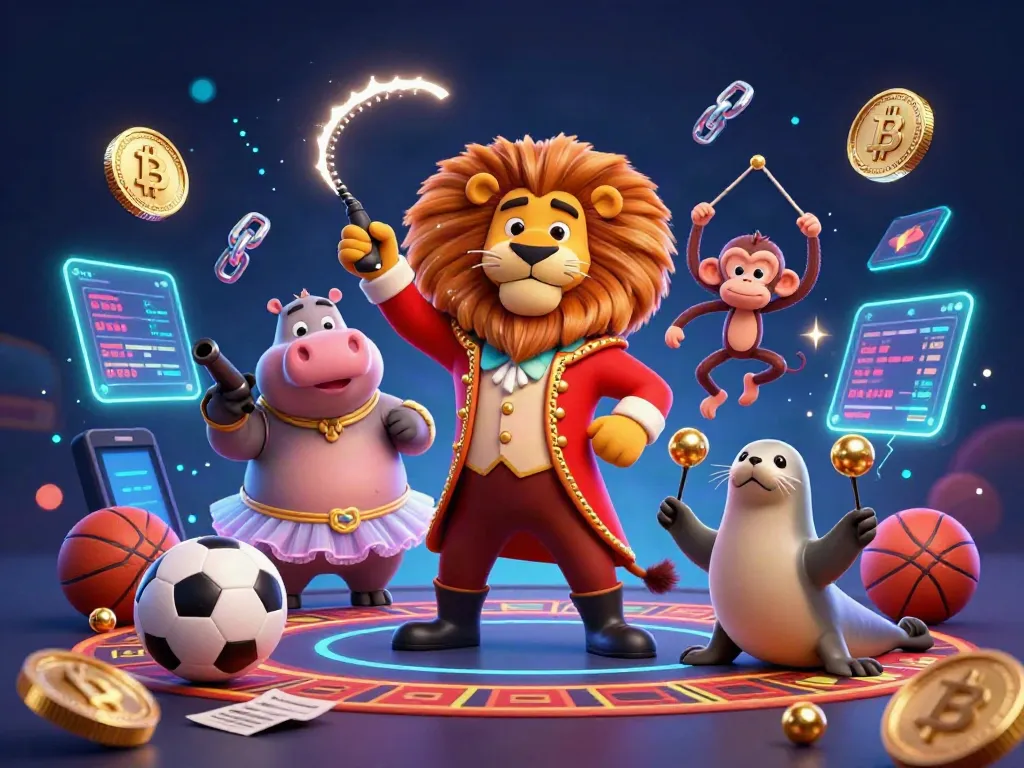 Experience thrilling sports betting with nbet, featuring unique characters in a vibrant digital casino scene.