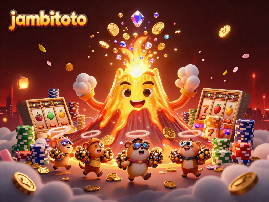 Experience thrilling wins at jambitoto with vibrant casino scenes featuring treasure and exciting gameplay.