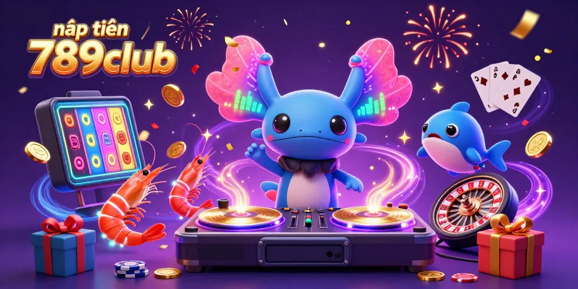 Experience the excitement of nạp tiền 789club with vibrant casino action and colorful characters.