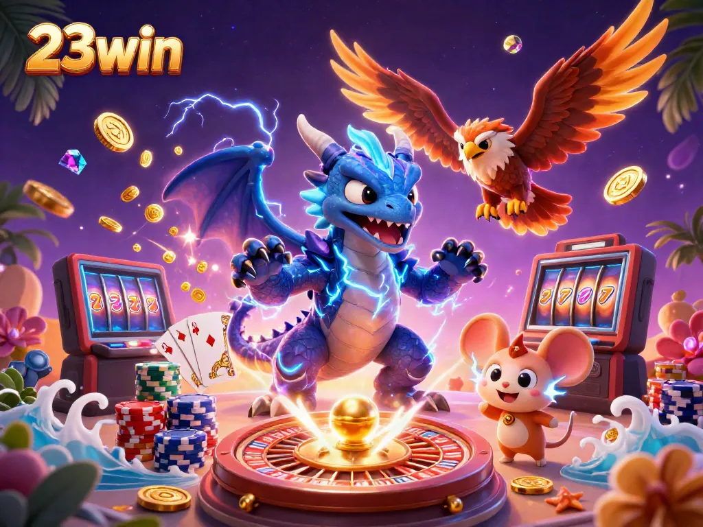 Experience excitement at 23win, where players spin the roulette wheel and win big with dazzling prizes.