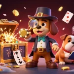 Engage in winning strategies with b52club7, as a detective discovers a golden poker chip.