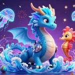Engage with exciting games at pq88 poker, featuring a vibrant 3D dragon and magical elements.