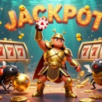 Spin to win at Bin88 with vibrant casino features and joyful characters celebrating a jackpot.