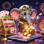 Spin and win with the 58win slot machine operated by a steampunk elephant engineer.