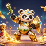 Engage in vibrant gameplay at sunwin chính thức with a thrilling golden panda and action-packed casino elements.