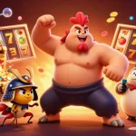 Experience fun and excitement with fb88 đăng nhập as a powerful sumo rooster stomp amid slot games and treasure!
