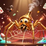 Engage with QQ88's vibrant 3D casino illustration featuring steampunk elements and dynamic elements.